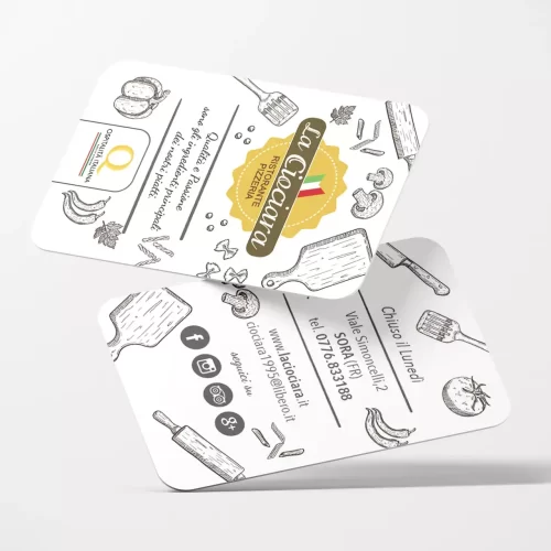 la ciociara biglietti da visita